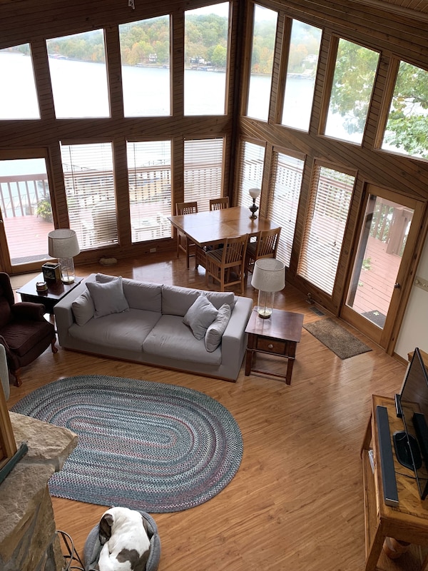 Comfy, Cozy, Lake Cabin With Incredible Waterfront View At Lake Of The Ozarks! - Gravois Mills, MO