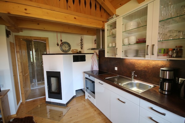 Vacation Home Kasimirs Alm Lodge, 55 Sqm, 1 Bedroom, Max. 4 Persons - Seebach