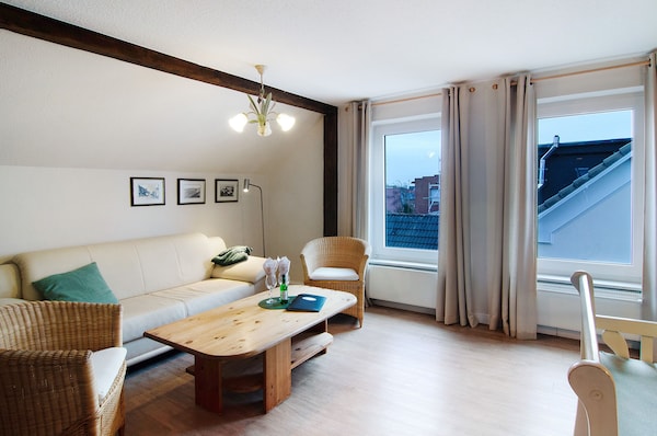Appartement 'Villa Harmonie - Jasmin' Avec Terrasse Partagée Et Wi-fi - Borkum