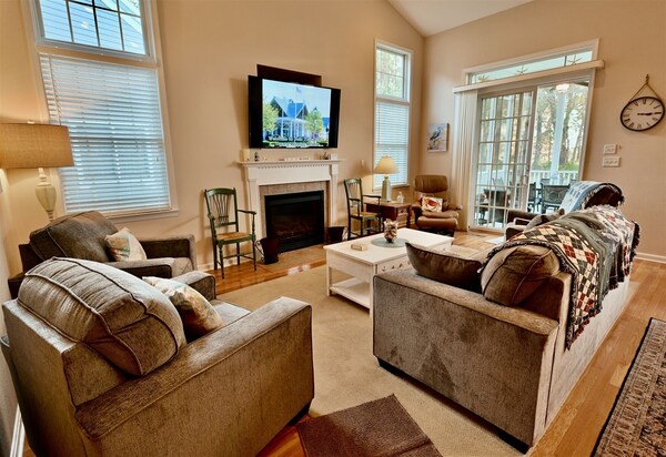 Bear Trap Dunes Resort: Beautiful Vacation House On Golf Course W Lovely Views, - Bethany Beach, DE