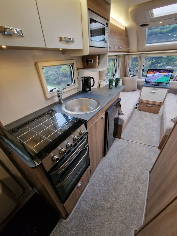 Brand New Touring Caravan Sited All Setup Ready - Anglesey