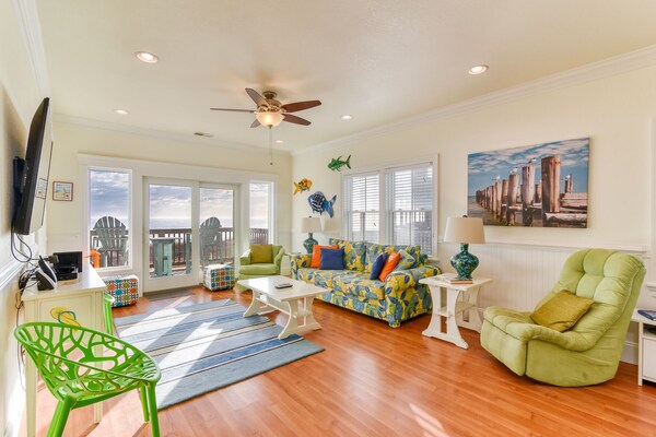 Luxurious Oceanfront Condo With Breathtaking Sunrise Views! - Rodanthe, NC