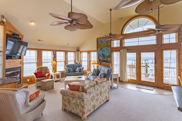 Soundfront Home In Rodanthe With Stunning Views! Watersports Enthusiast's Dream! - Rodanthe, NC