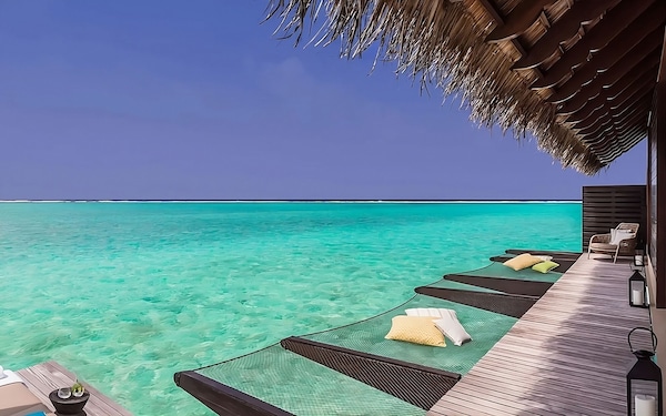 One&only Reethi Rah, Water Villa King Bed, Private Beach, Balcony W\/ Sea View! - Maldives