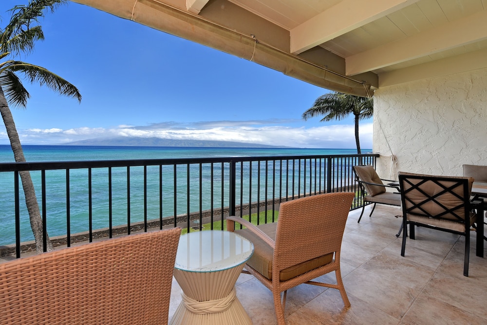 2 Br Met Direct Ocean Front 6 Views-sleeps.  Klein, Gezellig Resort.  Pool & Ac - Maui