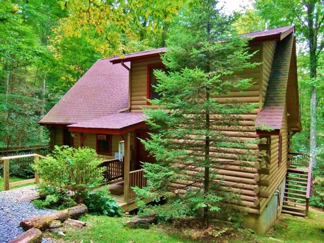 Cabins in Maggie Valley, NC via cozycozy