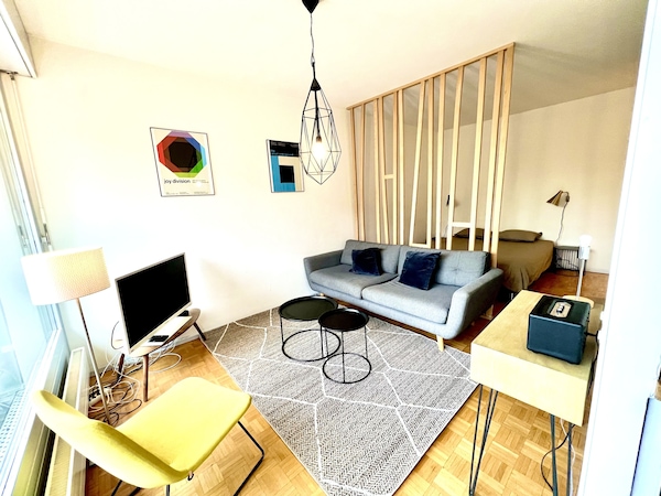 Superb Apartment In Champel Furnished With Large Terrace - ジュネーヴ