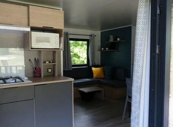Camping Flower Le Martinet Rouge *** - Premium 4-room Mobile Home For 6 People - Aude