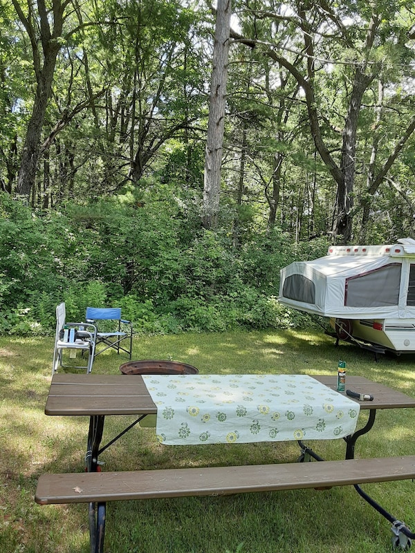 Owl Trail  Campsite<br>pop Up Camper Add On - 明尼蘇達州