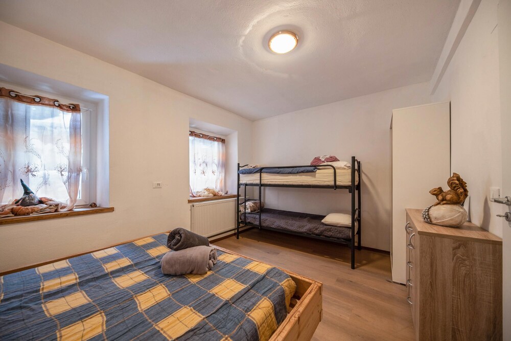 Appartement "Casa Nel Bosco Di Gabri E Ale" Met Uitzicht Op De Bergen, Tuin & Wi-fi - Tiers