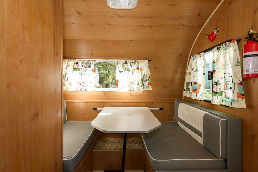 ❤️Adorable Asheville Area Retro Camper With Hot Tub! - アシュビル, NC