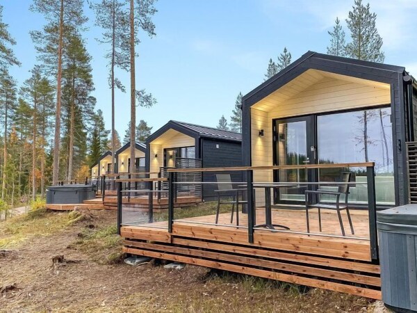 Vacation home lake resort in puolanka - 2 persons, 1 bedrooms - Kainuu