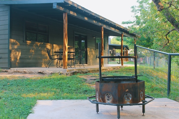 Farmhouse Is Located On The Corner Of Oak Hill And Evergreen St. - Leakey, TX