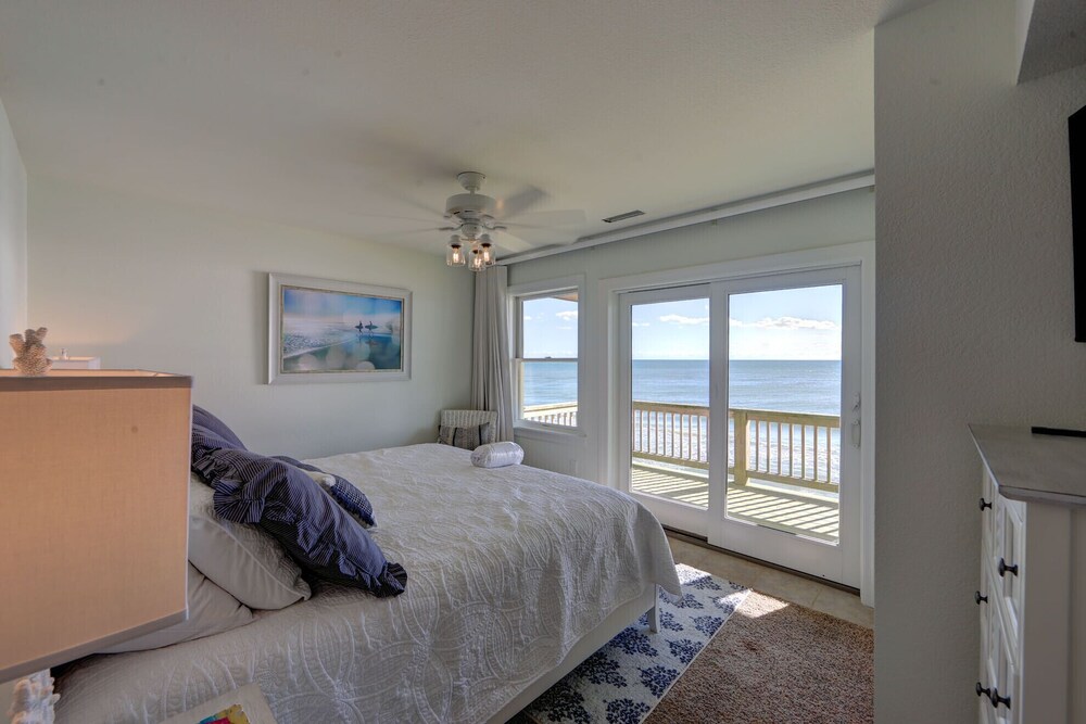 7br Oceanfront In Obx W/ Hot Tub, Elevator & Theater Room! - Rodanthe, NC