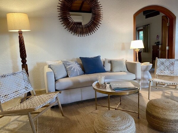Luxe 2 Bedroom Private Villa With Huge Infinity Pool. Steps To Honeymoon Beach! - Water Island