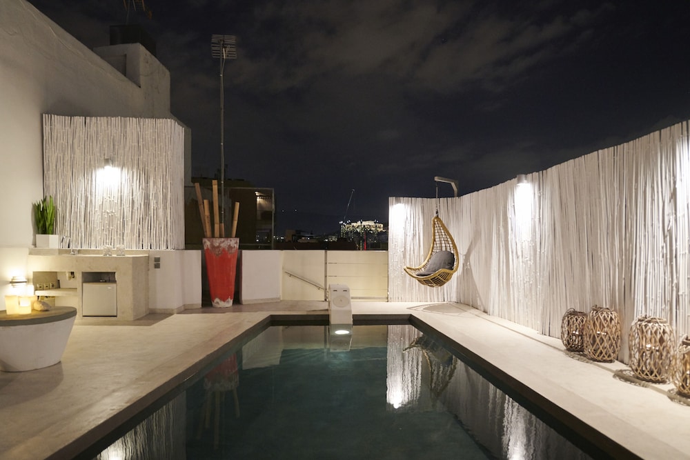 Ma Maison N°5 Penthouse, Private Pool, Acropolis View Downtown Loft, 300 Mbps - Аспропиргос