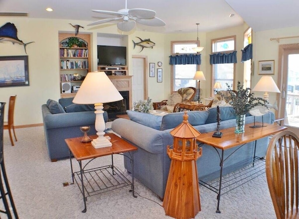 Finally Here Is An Exceptionally Decorated Home With Ocean Views And Designed For Comfor - Nags Head, NC