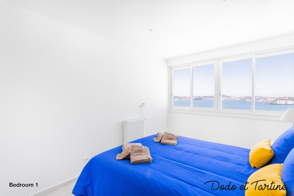 Sea View 3 Bedroom With Ac And Parking - Dodo Et Tartine - Saint-Mandrier-sur-Mer
