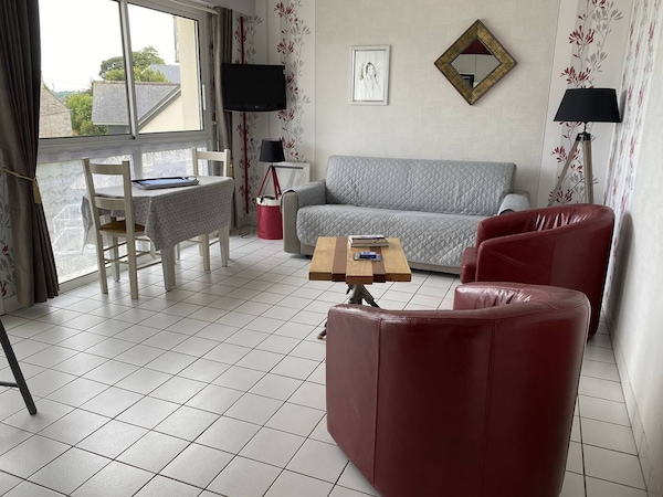 Located In A Quiet Residence, Pleasant One-bedroom Apartment With Lovely Sea View For 4 People - Saint-Cast-le-Guildo