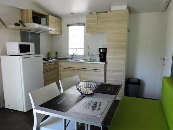 Camping Les Terrasses Provençales *** - Mobil Home O'hara 3 Rooms 4 People - ドローム