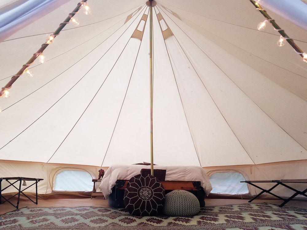 Large Canvas Bell Tent On Kings River - 阿肯色州