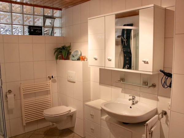 Apartment, Shower, Toilet, Infrared Cabin - Apartment \"Zur Quelle\" - Landau
