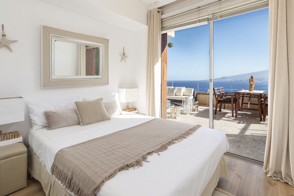 Mooi Design Appartement Met Prachtig Uitzicht Op Zee - Tacoronte