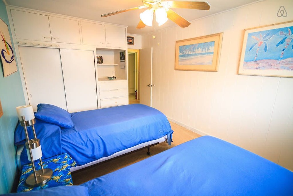 2ベッドルーム1 1/2バス付きのカラヘオビーチハウス - ビーチレーンに位置 -  Ac - ハワイ州