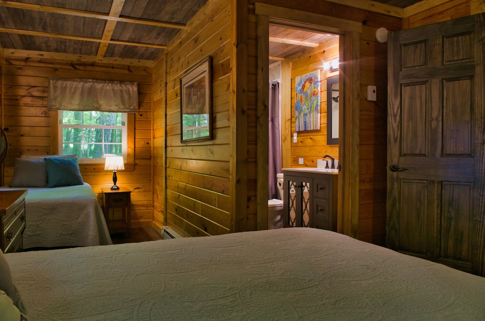 Cozy Cabin Among The Trees - Rustic Charm, Modern Comforts,  26 Secluded Acres - Indian Lake, PA