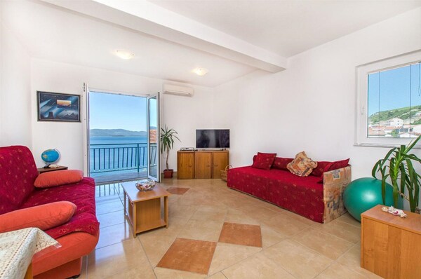 Seaside Self Catering Apartment With Great Sea View Komarna Riviera Dubrovnik - Duba