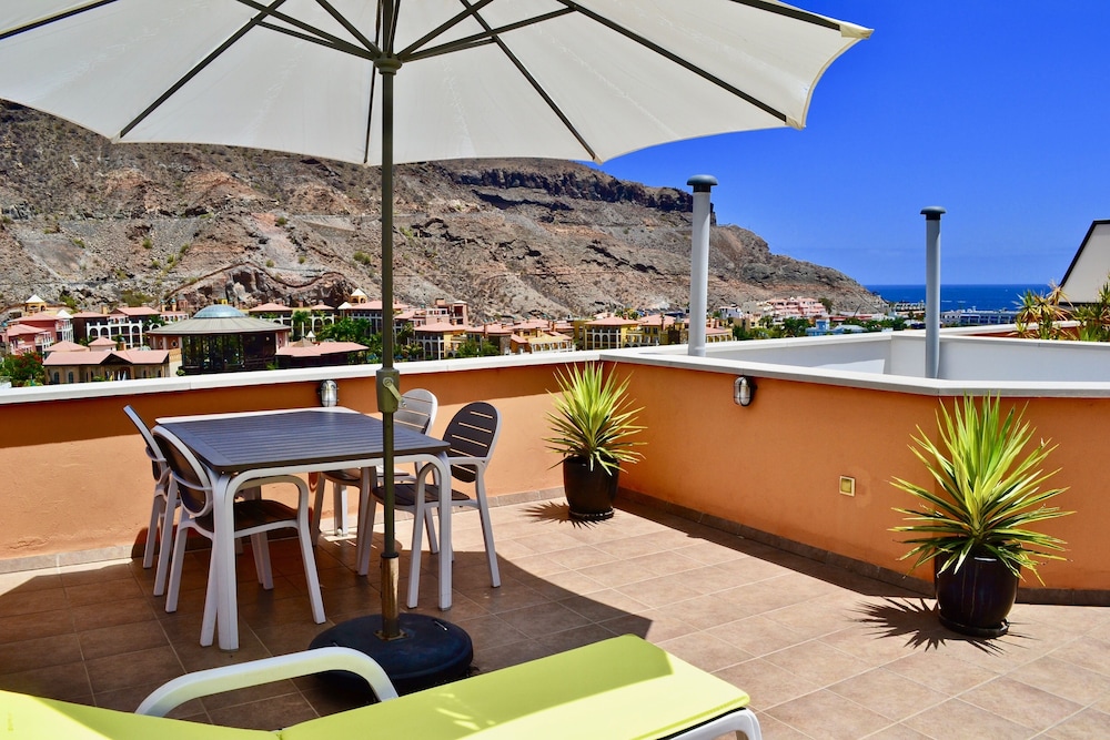 Modern Apartment With Private Roof Terrace With Seaview - Mogán