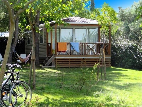 Camping Fontisson *** - Premium Klimatisiertes 3-zimmer Mobilheim Für 4/6 Personen - Département Vaucluse