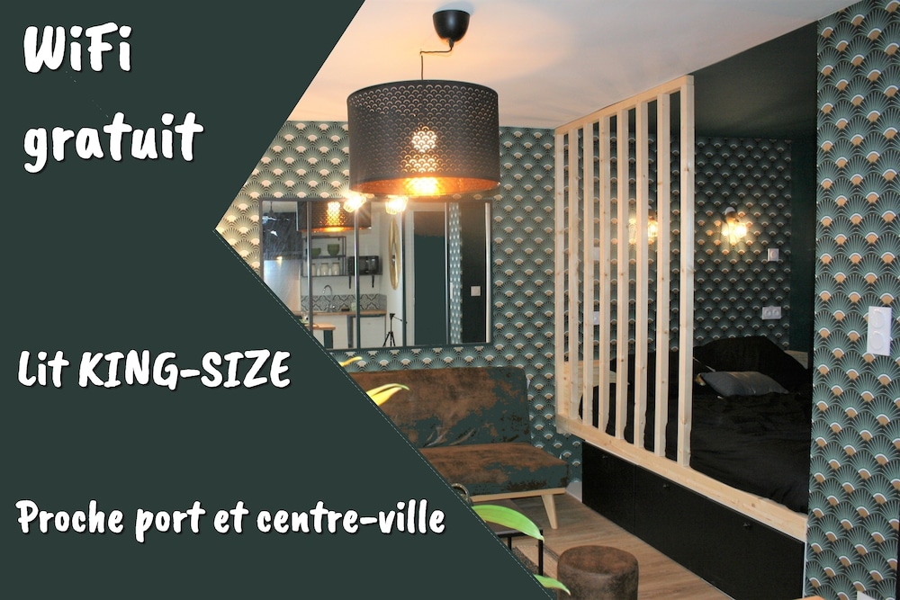 Superbe Appartement Cosy Et Moderne Entre Le Port Et Le Centre Netflix Et Wifi - Saint-Brieuc