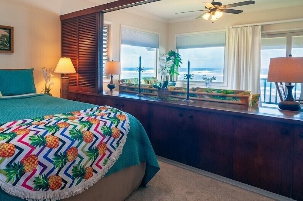 Hanalei Colony Resort J3 - Steps To The Sand, Oceanfront Views All Around! - Kauai