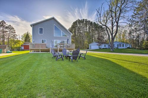 Home with Deck and Hot Tub - Lake Mitchell Views! - Caberfae Peaks, MI