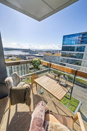 Modern 2bed Room Sea View Apartment @ Oslo Barcode - Oslo Central Station