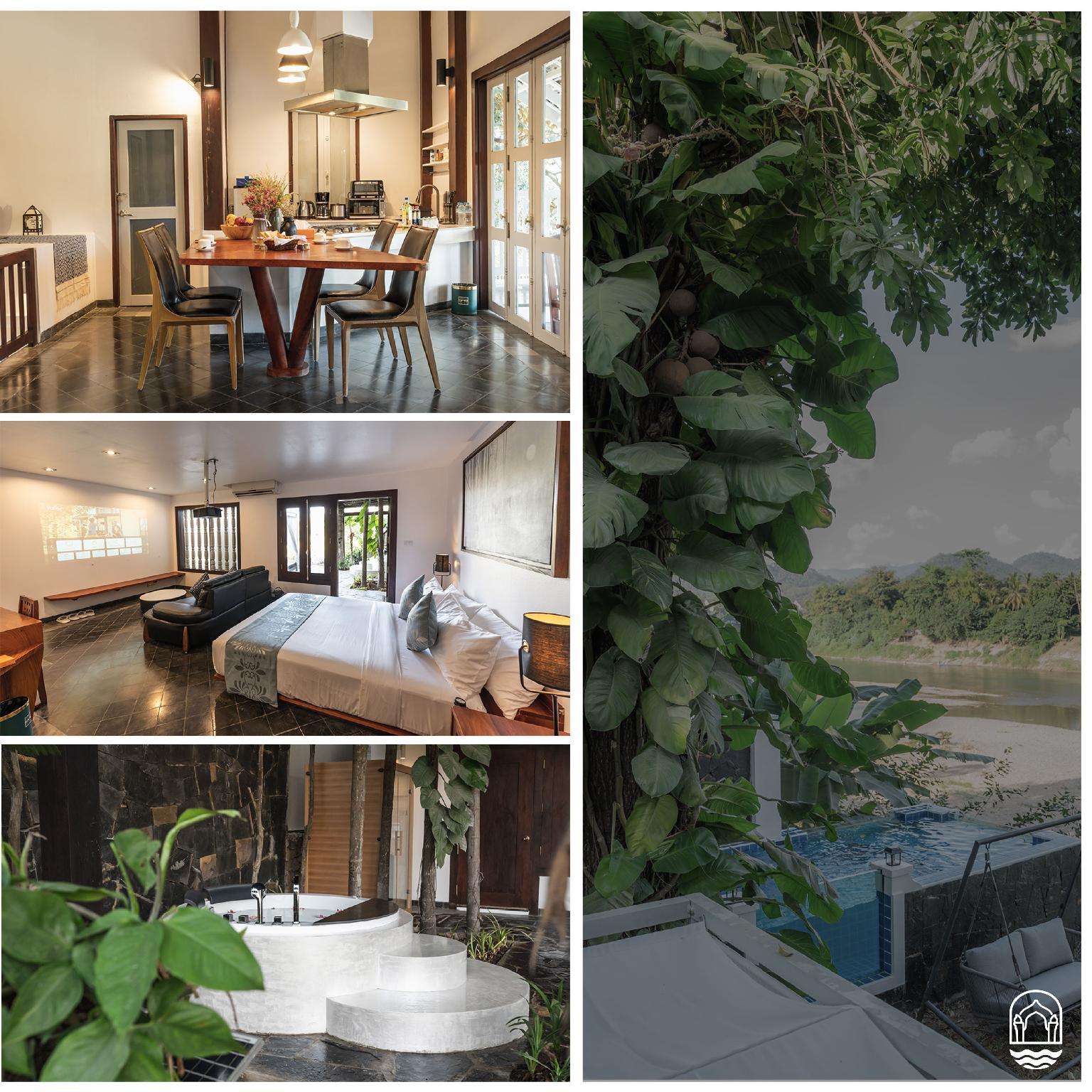 2bedroom Namkhan Riverview Pool Villa By Mybanlao - Luang Prabang