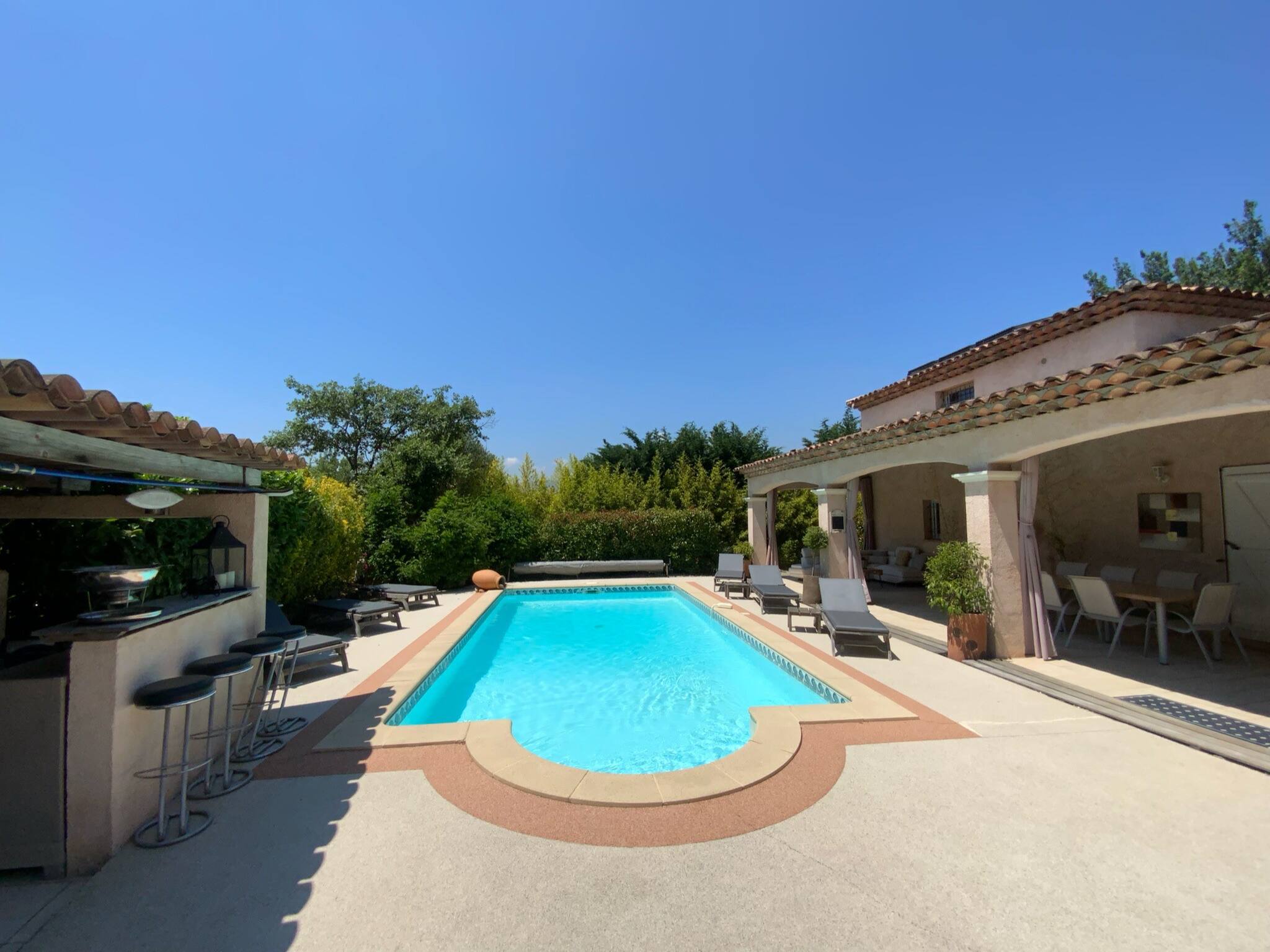Villa 140m² & Loft50m² Klimatisiert, Schwimmbad, Fitness In Der Nähe Von Cannes, Fréjus, Grasse - Montauroux