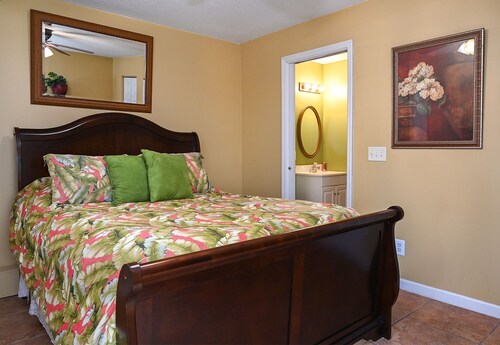 Min 30 days paradise villa at wilbur-htd pool-wifi-2 min to beach-sm pet allowed - Ponce Inlet