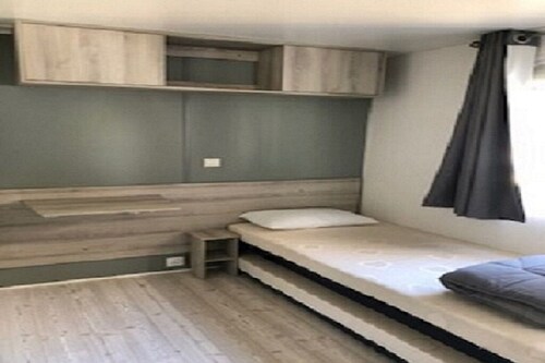 Mobile home amira intuition luxe pour 6/8 pers camping  mar estang, canet plage - Plage d'Argelès-sur-Mer (Racou)