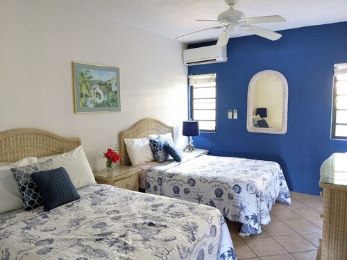Amazing caribbean view from our condo w/private beach/3 pools/spacious balcony - Saint Thomas