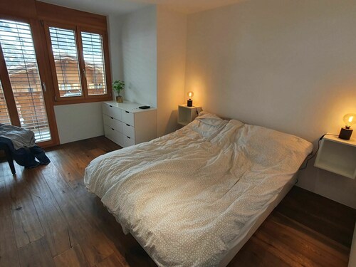 Cosy apartment for 6 people with wifi, tv, balcony and parking - Adelboden