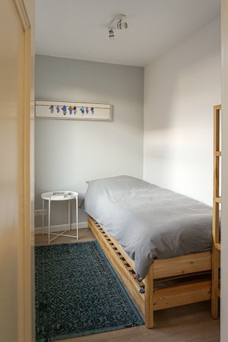 "bed and bike upstairs" grand appartement avec terrasse donnant sur haarlem - Pays-Bas
