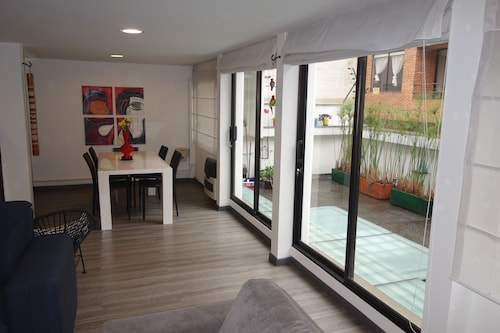 Great location in bogotá inexpensive apartment with terrace - Bogota