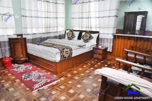 Green house 3 schlafzimmer mit balkon, doppel-kingsize-bett - Kathmandu