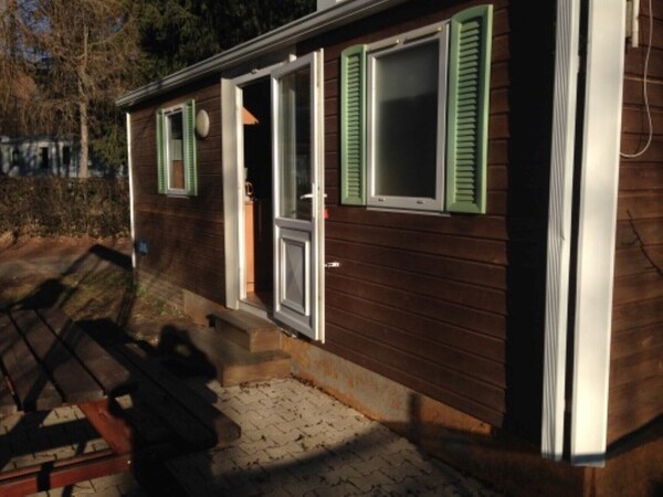 Camping L'enclave Mobil-home "Gentiane" 4pers - Err