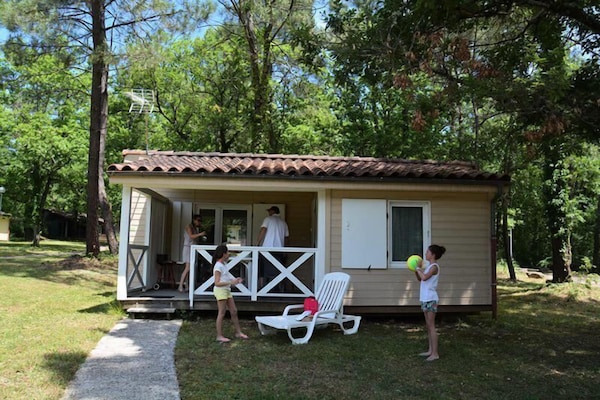 Camping les bois de prayssac - 3 huoneen maisonette 7 henkilöä - Lot