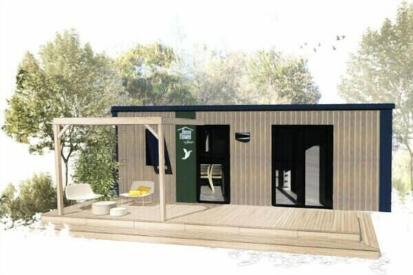 Camping Flower Ile Des Trois Rois *** - Homeflower Premium 3-room Mobile Home For 4 People - Les Andelys