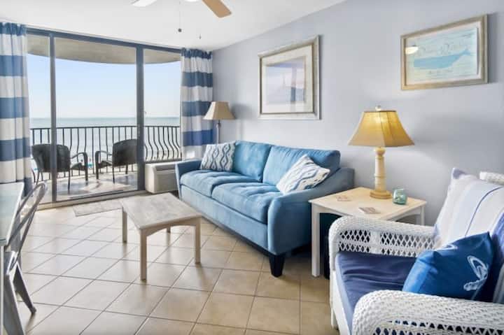 Splendid 1 Bedroom Oceanfront Condo (Plm0404) - South Carolina