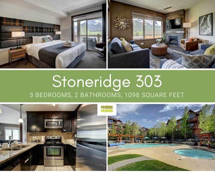 Stoneridge 303 | Luxe Resort Condo - Heated Outdoor Pool & Hot Tub - Canada